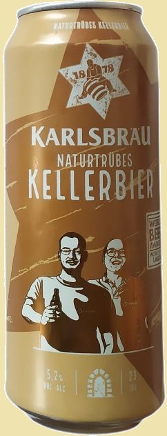 KARLSBRAU Naturtrubes Kellerbier