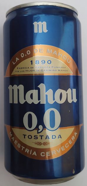 MAHOU 0,0 TOSTADA