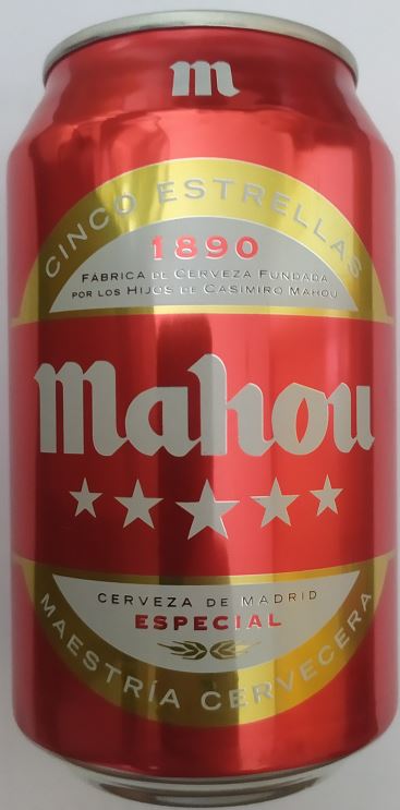 MAHOU 5 ESTRELLAS