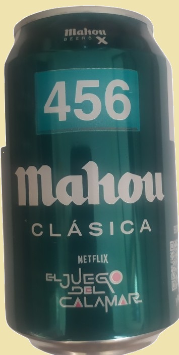 MAHOU CLASICA La Casa Papel